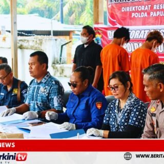 Polda Papua Tengah Ungkap Tiga Kasus Narkotika di Nabire