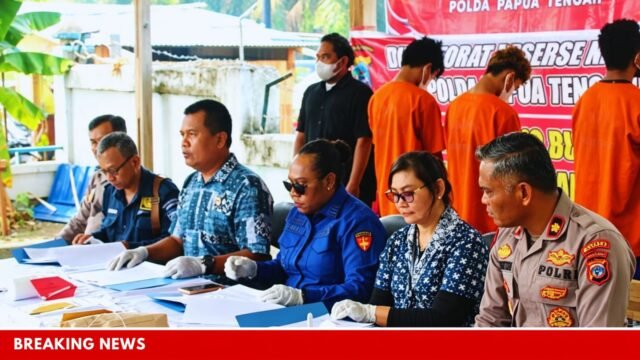 Polda Papua Tengah Ungkap Tiga Kasus Narkotika di Nabire