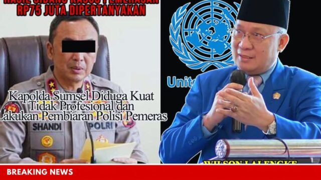 Kasus Dugaan Pemerasan Rp75 Juta Berlarut, Wilson Lalengke Siap Adu Kapolda Sumsel ke Propam