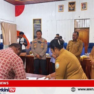 Polres Nabire Mediasi Persoalan Tanah GOR Pemkab dan GKI Imanuel