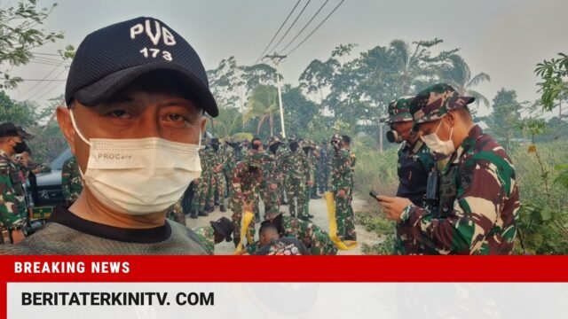 Gerak Cepat Tim SSK Korem 173 dan SST Kodim Padamkan Karhutla Hampir 10 Hektare di Waroki