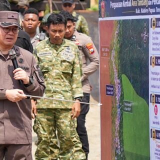 Satgas PKH Tertibkan Tambang Emas PT Kristalin Eka Lestari di Nabire Papua Tengah