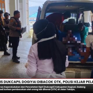 Kronologi Pembacokan Sadis Sopir Dinas Dukcapil Dogiyai: Dari Titik Lokasi hingga Dirujuk ke RSUD Paniai