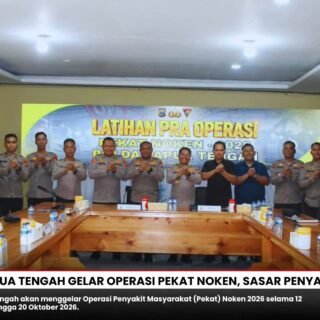 Polda Papua Tengah Gelar Operasi Pekat Noken 2026 Selama 12 Hari