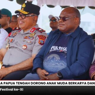Reggae Festival ke-XI, Kapolda Papua Tengah Dorong Anak Muda Berkarya dan Berprestasi